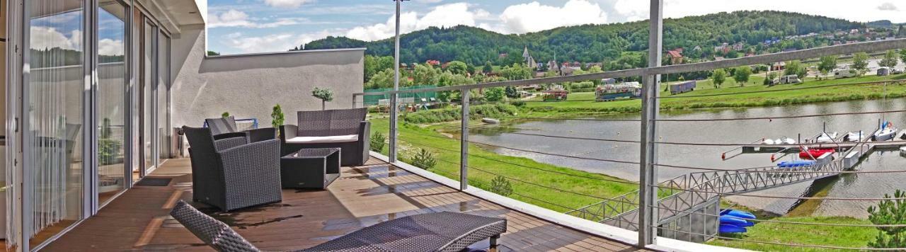 Apartment Sloneczny Grodek 19 Spa & Wellness Gródek Nad Dunajcem Buitenkant foto